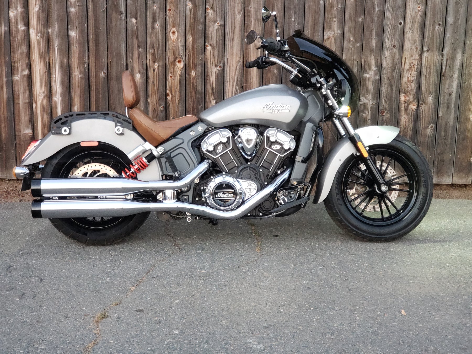 Indian Scout Rear Rack 2015-2024 Indian Scout and Scout Sixty Moto-Rack Luggage Rack the best ...