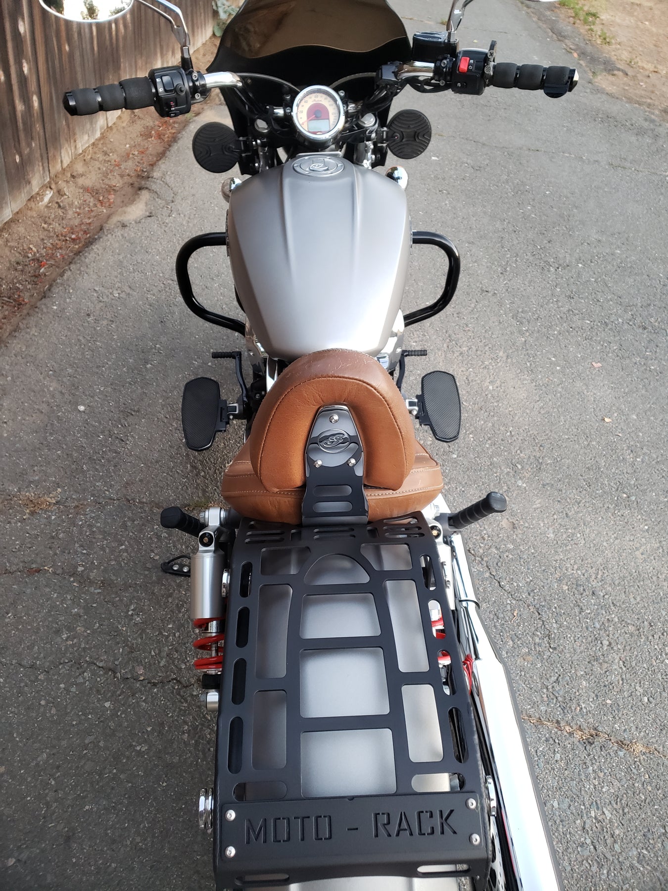 Indian Scout Rear Rack 2015-2024 Indian Scout and Scout Sixty Moto-Rack Luggage Rack the best ...